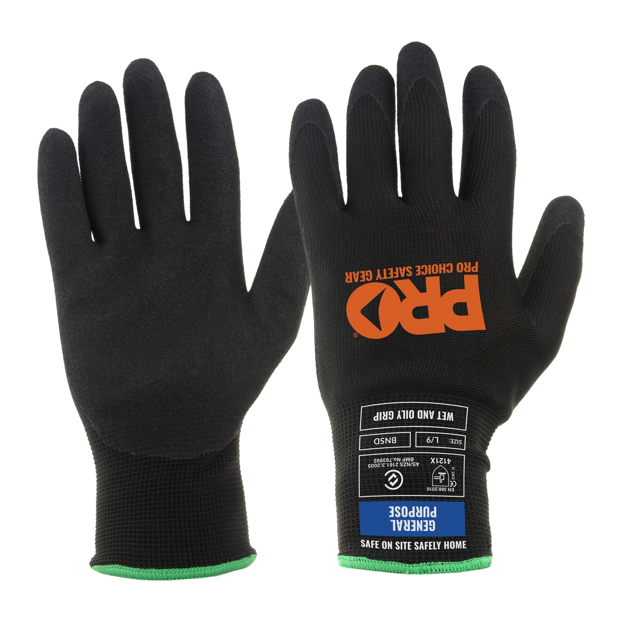 Prosense Sand Grip Nitrile Glove