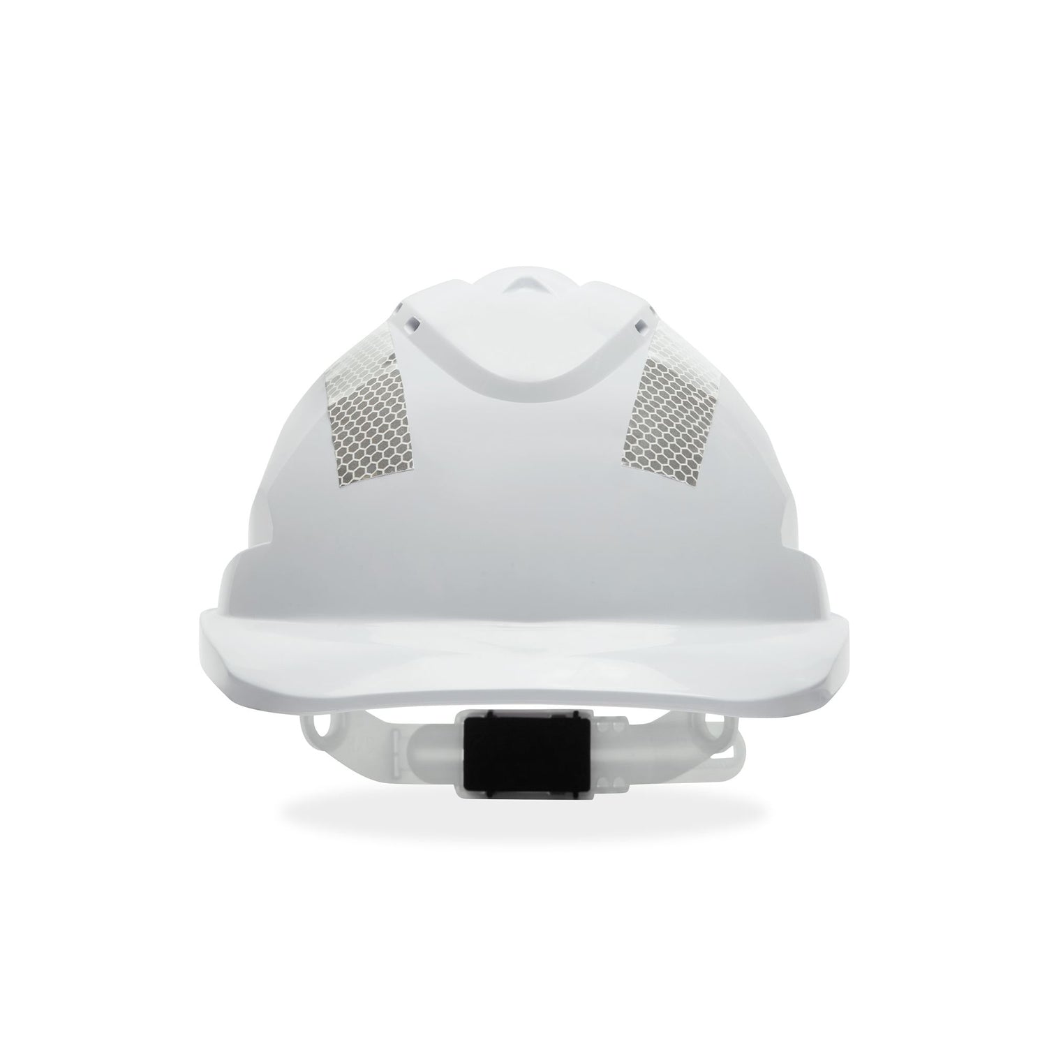 V6 Vented Hard Hat with Pushlock Harness and Reflective Tape
